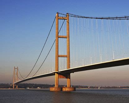 fun facts about the humber bridge